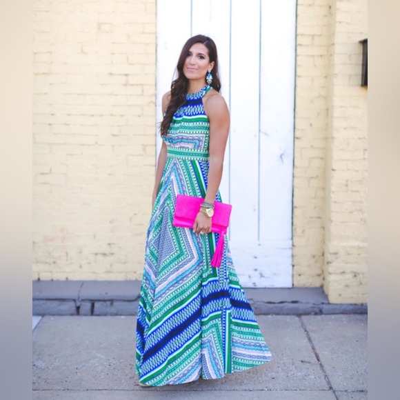 chinese dress ladies Elsa Pleated Strapless Scarf Satin Maxi Dress • Shop American Threads main image 0